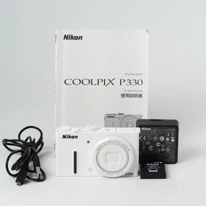 Nikon Coolpix P330 12.2MP 5x Optical Zoom Digital Camera White [Exc] #13675 - Picture 1 of 10