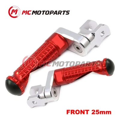 Estriberas delanteras de extensión RED MPRO 25 mm para BMW S1000 XR 15-18 17 16 Foto 1 de 4