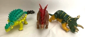 Playmobil Dinosaurs x 3 kids toy Stegosaurus etc (K4) - Picture 1 of 5