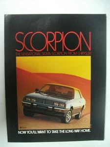 1979 SENSATIONAL SIGMA SCORPION AUSTRALIAN MAGAZINE FULLPAGE ADVERTISEMENT - Picture 1 of 1