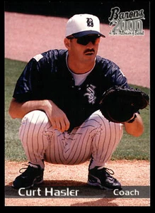 2000 Grandstand #NNO Curt Hasler Rookie Birmingham Barons - Picture 1 of 2