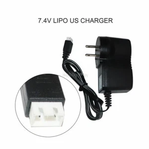7.4V 500mA US Charger XH2.54-3P balance plug for 2S LiPo Battery RC Toy Model - Picture 1 of 6
