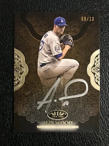 Rare  2019 Topps Tier Dodgers Giants Alex Wood Auto Autograph On Card 08/10 Made - Picture 1 of 2