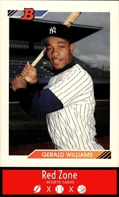 1992 Bowman - #113 Gerald Williams NM Set Break. - Image 1 of 2