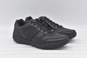 Men's Skechers Elston 2.0 Slip-Resistant Work Shoes in Black Size 8 - Picture 1 of 6