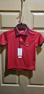 physco bunny polo Boy Size 5/6 - Picture 1 of 6