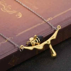 Dripping Bee Necklace - Picture 1 of 5