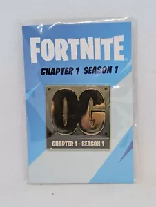 Fortnite OG CH1S1 Chapter 1 Season 1 employee exclusive pin Epic Games rare - Picture 1 of 2