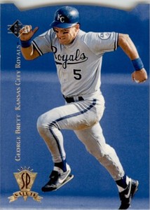 1995 SP Die-Cut #3 George Brett Kansas City Royals