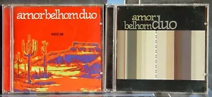 2 CD Lot #149: Amor Belhom Duo - self titled & Wavelab, 2001, Carrot Top Records - Picture 1 of 4