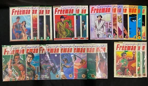 Crying Freeman Part 1 2 3 4 5  Set Lot 1988-92 Anime Manga Kazuo Koike 30 Books - Picture 1 of 9