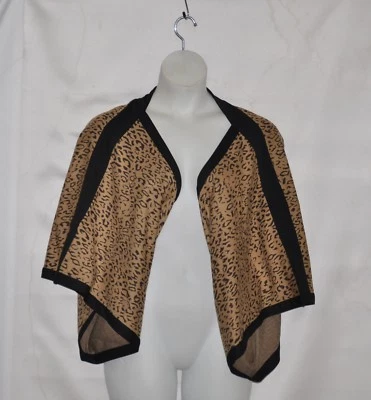 Hot In hollywood Open Front Jacket With Trim Detail Size Missy Brown - Image 1 of 2