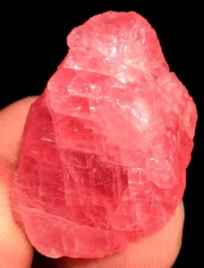 ¡¡¡¡Gema de 53 quilates!!! Espécimen de cristal de rodocrosita rojo transparente natural ip1027 - Imagen 1 de 11