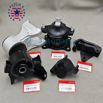 New New 5×Motor Mounts Auto Transmission Set For 2008-2010 Honda Odyssey 3.5L - Image 1 of 4
