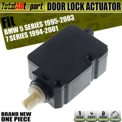 Actuador de cerradura de puerta macho para BMW E39 525i 528i 530i 540i M5 E38 740i 740iL 750iL Foto 1 de 4