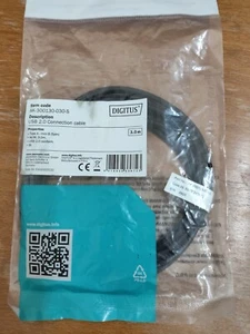 USB 2.0 Connection cable DIGITUS 3 meter - Bild 1 von 1