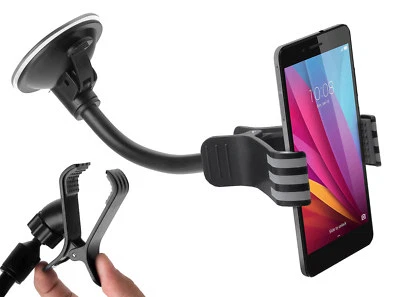 Abrazadera de soporte de coche para Huawei Honor 5X soporte coche turismo camión - Imagen 1 de 4