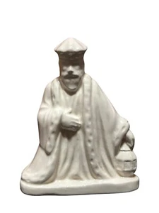 Vintage Holland Mold? Small Christmas Nativity Wise Men Figure Kneeling Glazed - Picture 1 of 5