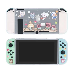 Nintendo Switch OLED Protective Case TPU Cover Shell Animal Crossing Cute Anime - Picture 1 of 11