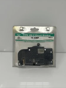 *NEW* Connecticut Electric UBIZ 15 Amp 3/4" 1-Pole Type Q Zinsco Breaker UBIZ-15 - Picture 1 of 2