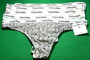 Calvin Klein Women's XLG Thong Cotton Panties Underwear - 5 Pack - Fruit - Picture 1 of 10