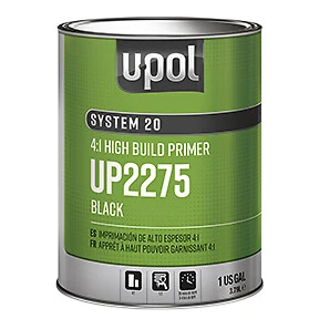 U-POL Products UP2275 System 20 4:1 High Build Primer Black - 1 Gallon - Picture 1 of 1