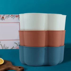 3 Pcs Decorative Trash Can Hanging Storage Basket Garbage Basin Small Plastic - Picture 1 of 12