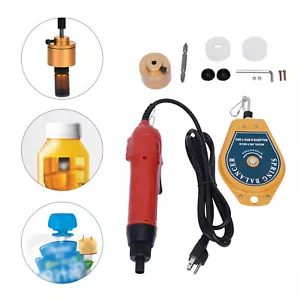 110V Electric Handheld Bottle Capping Machine Screw Capper Sealing Sealer Tool - Picture 1 of 19