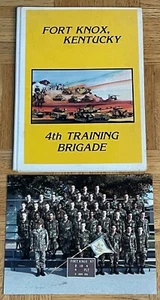 US Army Fort Knox, KY 4° Brigata Addestramento 18° Battaglione Bravo Co Annuario 1986 - Foto 1 di 9