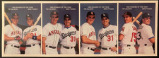 1994 Mother's Cookies 1993 ROY Mike Piazza/Tim Salmon 4 Card Uncut Sheet