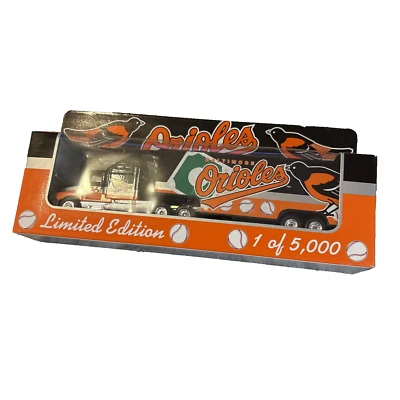 1996 MATCHBOX BALTIMORE ORIOLES LIMITED EDITION SEMI TRAILER DIECAST ! - Image 1 of 3