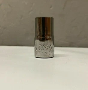 Unidad KD Tools 9/32"" enchufe superficial 1/4"" 6 puntos 511109 hecha en EE. UU. - Imagen 1 de 5