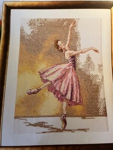 Dancing Queen Cross Stitch Chart from Gold Magazine Maria Diaz Ballerina dancer - Picture 1 of 4