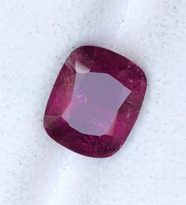 2.65 Ct Natural Cushion Cut Pink Tourmaline loose gemstone From Afghanistan - Picture 1 of 12