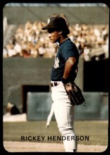 1986 Rob Broder. Rickey Henderson. Baseball Cards