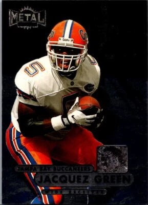 1999 SkyBox Metal Universe Jacquez Green Tampa Bay Buccaneers #181 - Image 1 of 2