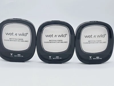 (3) Wet n Wild MATTIFYING POWDER - A852 MATTE ABOUT YOU - Image 1 of 3