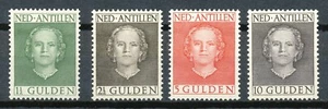 NEDERLANDSE ANTILLEN 1950 -KONINGIN JULIANA EN FACE 1½ Gld-10Gld. ONGEBRUIKT Hk6 - Imagen 1 de 2