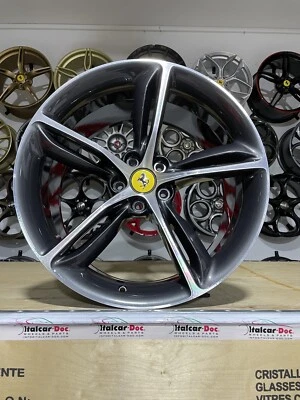 Genuine Ferrari 296 Gtb / Gts Forged Wheel 20 Rim Polished 986211 Front Left - Image 1 of 4