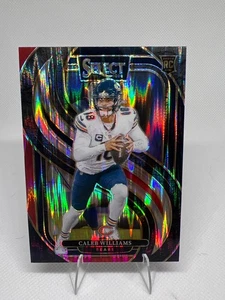 2024 Panini Select Caleb Williams #114 Black Red Prizm Shock Bears - Bild 1 von 2
