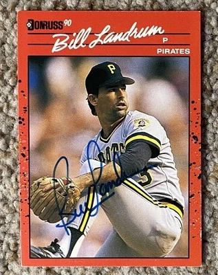 Bill Landrum 1990 Donruss - Pirates - Image 1 of 2
