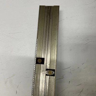 New Hermes Engraver Engravograph Font Slide Holder 2-3/4”x36” (1-1/4”) - Image 1 of 4