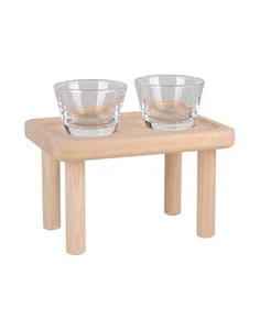 LSA Stelze Set Glas Eiche Luxuriös Mehrfarbig Größe G118009301 - Bild 1 von 4