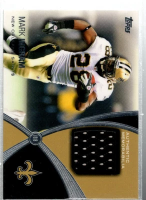 A1481- 2012 Topps Prolific Playmakers Relics #PPRMI Mark Ingram Jersey - NM-MT - Image 1 of 2