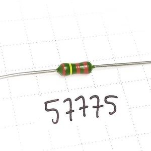 Resistencia 2K4 0,6 W 2 % 100 ppm Película metálica Vishay Draloric SMA0207 axial x50 un. - Imagen 1 de 3