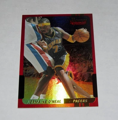 Bowman Signature Foil 7 Jermaine O'Neal 2004-05 (#/50) Pacers Foto 1 de 2
