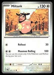✅ Pokemon  Miltank Pokemon Card #081/131 - Prismatic Evolutions ✅Near Mint✅RBBB✅ - Picture 1 of 4