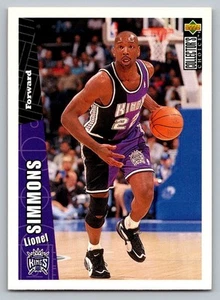 Lionel Simmons #323 Sacramento Kings 1996-97 Collector's Choice - Picture 1 of 2
