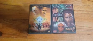 Sidney Poitier DVD Lot The Long Ships & Mark of the Hawk Richard Widmar - Bild 1 von 1