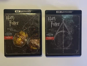 Harry Potter and the Deathly Hallows Parts 1 & 2 (4K Ultra HD+Blu-ray 5 Discs) - Picture 1 of 16